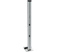 Xavax Support organiseur pour aspirateurs sans fil Station au sol porte-accessoires Argent/Noir