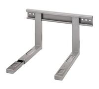 Xavax Support mural pour micro-ondes 27 x 47 x 5 cm Argent