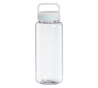 Xavax To Go, gourde, 1,25 l, bouchon à vis, poignée, transparent