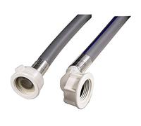 Xavax Tuyau d'arrivée d'eau froide (pour lave-linge, lave-vaisselle, toutes les marques courantes Miele, Bosch, Beko, Siemens, Bauknecht, AEG, Gorenje, 1,5 mètres, 1 pièces) Gris/Blanc