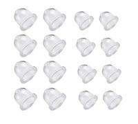XAVSWRDE 16Pcs Pompe Amorçage Poire Amorcage Gasoil Carburant Primer Ampoule Tasse d’Huile de Carburateur Transparente Poire d’amorcage Debroussailleuse pour Tondeuses à Essence Soufflantes 18.5/22mm