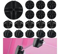XAVSWRDE 40 PCS Fil Cube Connecteurs en ABS 36mm Connecteurs de Cube Rainure Croisée Clip Organisateur Modulaire Résistant aux Rayures pour Rayonnage Armoire Modulaire Penderie Bricolage - Noir