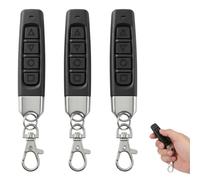 XAVURO 3 Pièces Telecommande Portail Universelle 433,92 MHz Bip Universelle Portail sans Fil Compatible 4 Boutons Touches Copieuse pour Voiture et Porte de Garage Code Fixe