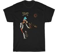 XAWHIS Heavy T Shirt 1973 Tom Waits Closing Time Black XL
