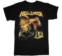 XAWHIS Helloween Straight Out of Hell Tourdates 2014 Heavy Metal T Shirt Black 3XL
