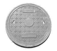 XAXIAOZ Couvercle de Fosse septique Rond en résine, intégration Transparente au Jardin et à l'allée, et résistant aux intempéries, 19,6" x 19,6" x 1,5" (50 x 50 x 4 cm) - Parfait