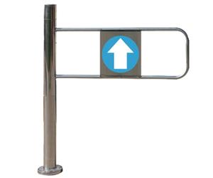 XAXIAOZ Portillon de sécurité Automatique en Acier Inoxydable, Porte d'accès piéton unidirectionnelle pour supermarchés et bâtiments gouvernementaux, Dispositif de Sortie à Ferme