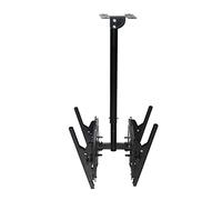 XAXIAOZ Support de Plafond réglable pour téléviseurs, inclinable et pivotant pour Un Angle de Vision Optimal, Solution Gain de Place pour la Maison ou Le Bureau