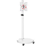 XAXIAOZ Support Mural pour écran LCD 24-43 Pouces, Support Mobile Rotatif Horizontal et Vertical, Support de Fixation au Sol pour téléviseur