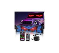 XAXVSTS Panneau Affichage LED | 47,5 X 12 cm | Plaque led Lumineux Message Voiture USB 5V | Personnalisable,Flexible,Programmable Display App Bluetooth & télécommande | camion, magasin,publicitaire