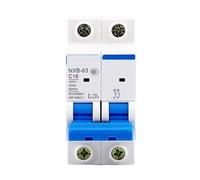 XB-63 2P AC 230/400V Miniature Circuit Breaker C 6 10 16 20 25 32 40 63A Overload Protector DZ47 C Style Air Switch CZAOINCU(80A)