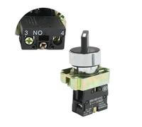 XB2-BD21 BD25 BD33 BD53 BD73 1NO/2NO/1NO1NC 2/3 position Latching self-locking selector push button switch Momentary self-Reset(XB2-BD21)