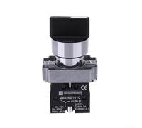 XB2-BD33C Sélecteur industriel 3 positions 2NO Configuration marche/arrêt maintenue pour commande de machine et montage sur panneau