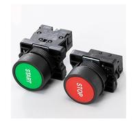 XB2 Momentary/Self-reset Push Button Switch with Symbol Stop Start arrow 10A/600V 22mm NWPNLXEA(B2ED21 1NO 2position)