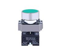XB2BA31C BA11 / 21/51/61 NO Yellow White Green Black Blue BA42 Red Sign Momentary Flush PushButton Switch NWPNLXEA(XB2BA31C 1NO)