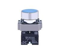 XB2BA31C BA11 / 21/51/61 NO Yellow White Green Black Blue BA42 Red Sign Momentary Flush PushButton Switch NWPNLXEA(XB2BA61C 1NO)