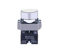 XB2BA31C BA11 / 21/51/61 NO Yellow White Green Black Blue BA42 Red Sign Momentary Flush PushButton Switch NWPNLXEA(XB2BA11C 1NO)