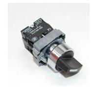 XB2BD53C Rotary Select Selector Switch 2NO Normally Open 3 Positions Left Right Momentary Spring Returned 22mm Mounting Hole NWPNLXEA(One Size)