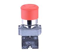 XB2BS442C Turn to Released 1N/C Red Emergency Stop Mushroom Push button NWPNLXEA(One Size)