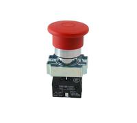 XB2BT42C Red Sign 40mm Mushroom Head Emergency Stop Push Pull NC Normally Closed Self Lock Push Button Switches NWPNLXEA