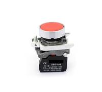 XB4-BA42 red electrical flush push button switch/spring 220V push button EKFBQBGW(Red 1NC)