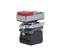 XB4-BW8465 BW8365 Double bouton interrupteur à bouton lumineux 1 pièces(XB4-BW8465平的)