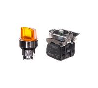 SEL.LUM.LED 24V NA+NC AMAR.