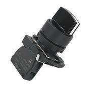 XB5 2 vitesses 3 positions sélecteur de réinitialisation autobloquant en plastique NC NO interrupteur à bouton-poussoir 22mm AD33 AD21 ZB5 1 pièces(2,1NO)