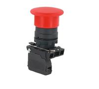 XB5 Waterproof Emergency Stop Mushroom Head Push Button Switch SB5 LA68S XB5AS542 AS545 XB5AS8445 Latching Turn Release 22mm(Self Reset,2NO)