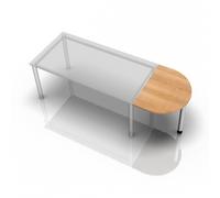 XBA60 S - tablette d'extension 60x80 Noyer