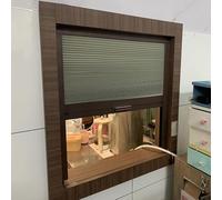 XBDLYQBD Pas de perçage Tirer vers Le Bas Servant la Porte de Trappe, Porte de diviseur Pliant imperméable