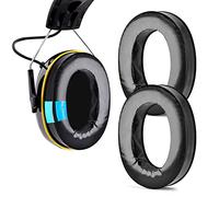 XBERSTAR 1 paire de coussinets d'oreille en gel pour casque d'écoute 3M WorkTunes Connect (noir)