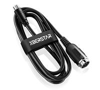 XBERSTAR 1pcs Câble de connexion Pour Thrustmaster TH8A (1.2m DIN6 Stecker)