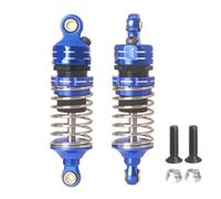 XBERSTAR Amortisseur RC pour Tamiya 1/10 Hornet EVO RC - Amortisseur de chocs avant arrière en aluminium (amortisseurs avant bleus)