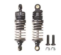 XBERSTAR Amortisseur RC pour Tamiya 1/10 Hornet EVO RC Amortisseur de chocs avant arrière Suspension en aluminium (amortisseurs avant noirs)