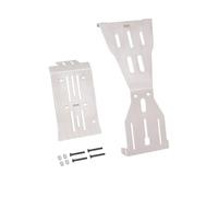 XBERSTAR Armures de châssis RC pour Arrma Fury Mega 1/10 RC Armor Guard Plaque de protection en acier inoxydable Pièce de mise à niveau