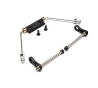 XBERSTAR Barre stabilisatrice avant et arrière pour Tamiya 1/10 Hornet EVO RC en acier inoxydable (barre stabilisatrice avant)