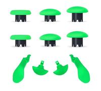 XBERSTAR Capuchons de touches de rechange pour manette PS5 Dualsense Edge - Accessoires d'extraction de joystick (vert)