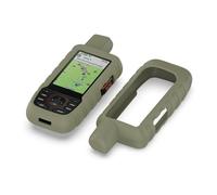 XBERSTAR Coque de protection en silicone souple pour Garmin GPSMAP 66i 67i - Vert jungle