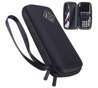 Xberstar Coque pour Texas Instruments TI-84 TI-83 Plus CE Graphing calculatrices et bien plus encore - rigide en EVA résistant aux chocs de transport Voyage Sac de rangement noir