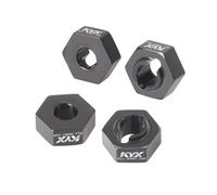 XBERSTAR Coupleur RC pour Losi 1/24 Micro-B 2WD Bugg Hexagonal Coupler Adapter Aluminium Upgrade Parts