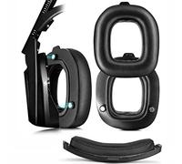 XBERSTAR Coussinets de rechange compatibles avec les casques Logitech Astro Gaming A 50 gen4 (coussinets en cuir protéiné + bandeau)