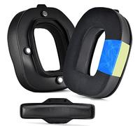 XBERSTAR Coussinets de rechange en gel rafraîchissant pour casque Astro A40 TR (coussinets en gel rafraîchissant + bandeau en cuir)