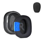 XBERSTAR Coussinets de rechange en gel rafraîchissant pour casque Plantronics (Poly) Rig 600 Pro/Rig 700 Pro(HS/HX)/Rig 700/Rig 800 Pro (HD/HX/HS) (noir)