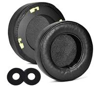 XBERSTAR Coussinets de rechange pour casque AKG K601 K701 K702 Q701 702 K612 K712 en peau d'agneau Noir