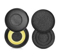 XBERSTAR Coussinets de rechange pour Jabra Evolve 20 20se 30 30II 40 65 65+ (cuir protéiné + éponge)