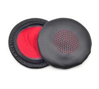 XBERSTAR Coussinets de rechange pour Plantronics Voyager 4320/4310/4220/4210/Focus B825 Coussinets en cuir protéiné (rouge)