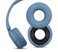 XBERSTAR Coussinets d'oreille de rechange pour casque Sony WH-CH520 - Confortables et silencieux - En cuir souple - Coussinets bleus