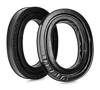 XBERSTAR Coussinets d'oreille sans fil avec gel rafraîchissant pour protection auditive 3M WorkTunes Connect, cuir protéiné, noir