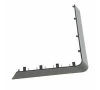 XBERSTAR Couvercle de remplacement pour disque dur HDD - Rabat de porte pour console de jeu PS4 Slim - Protection en plastique - Noir